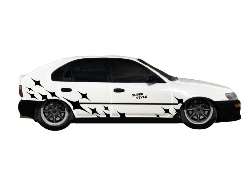 JDM livery - 4 point stars (32 pieces)